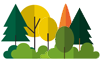 illustratie <br />Bomen